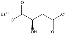 [R,(+)]-2-Hydroxysuccinic acid barium salt Struktur