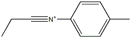 4-Methylphenyl(propylidyne)aminium Struktur