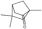 1,5,5-Trimethylbicyclo[2.2.1]heptan-2-one Struktur