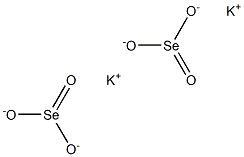 Diselenious acid dipotassium salt Struktur