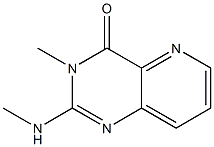 3-Methyl-2-methylaminopyrido[3,2-d]pyrimidin-4(3H)-one Struktur