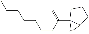 2-[(1,2-Epoxycyclopentan)-1-yl]-1-nonene Struktur