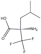 2-(Trifluoromethyl)-L-leucine Struktur