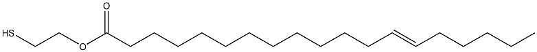 13-Nonadecenoic acid 2-mercaptoethyl ester Struktur