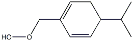 p-Mentha-1,5-dien-7-yl hydroperoxide Struktur