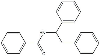 N-(1,2-Diphenylethyl)benzamide Struktur