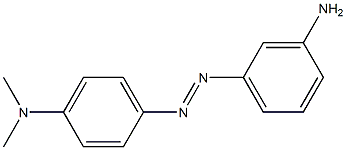 3'-Amino-4-(dimethylamino)azobenzene Struktur