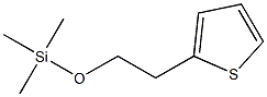 2-[2-(Trimethylsilyloxy)ethyl]thiophene Struktur