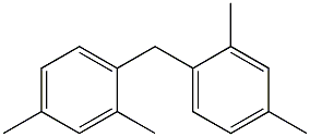 Bis(2,4-dimethylphenyl)methane Struktur