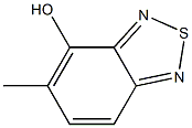 5-Methyl-2,1,3-benzothiadiazol-4-ol Struktur