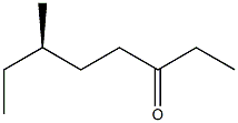 [R,(-)]-6-Methyl-3-octanone Struktur