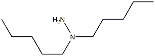 1,1-Dipentylhydrazine Struktur