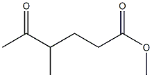 4-Methyl-5-oxocaproic acid methyl ester Struktur