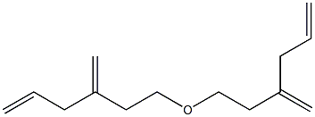 (2-Methylene-4-pentenyl)methyl ether Struktur