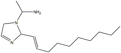 1-(1-Aminoethyl)-2-(1-decenyl)-3-imidazoline Struktur