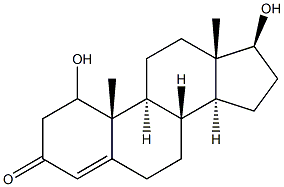 1-Hydroxytestosterone Struktur