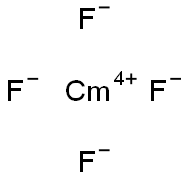 Curium(IV) tetrafluoride Struktur