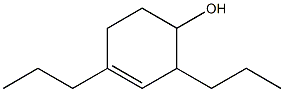 2,4-Dipropyl-3-cyclohexen-1-ol Struktur