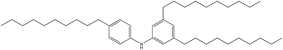 4,3',5'-Trisdecyl[iminobisbenzene] Struktur