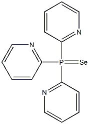 Tri(2-pyridyl)phosphine selenide Struktur