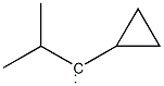 Cyclopropylisopropylcarbene Struktur