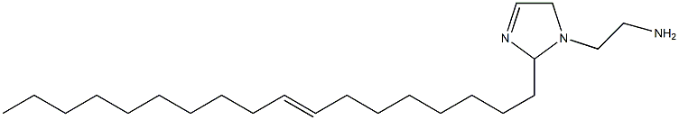 1-(2-Aminoethyl)-2-(8-octadecenyl)-3-imidazoline Struktur