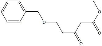 5-Benzyloxy-3-oxopentanoic acid methyl ester Struktur