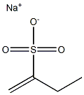 1-Butene-2-sulfonic acid sodium salt Struktur