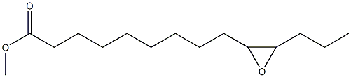 10,11-Epoxymyristic acid methyl ester Struktur