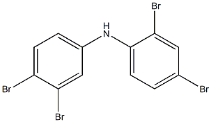 2,4-Dibromophenyl 3,4-dibromophenylamine Struktur