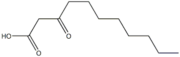 3-Oxoundecanoic acid Struktur