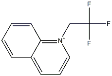 1-(2,2,2-Trifluoroethyl)quinolinium Struktur