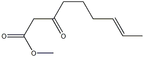 (E)-3-Oxo-7-nonenoic acid methyl ester Struktur