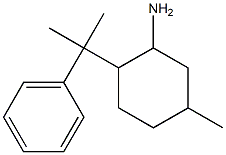 (+)-8-Phenylneomenthyl amine Struktur