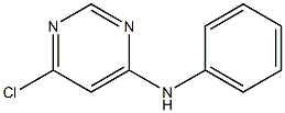 6-Chloro-N-phenyl-4-pyrimidinamine Struktur