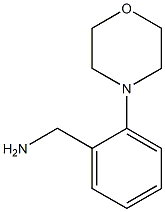 [2-(4-Morpholinyl)phenyl]methanamine Struktur