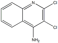 4-Amino-2,3-dichloroquinoline Struktur