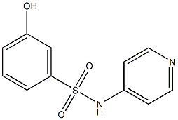 N-(4-Pyridyl)-1-phenol-3-sulfonamide Struktur