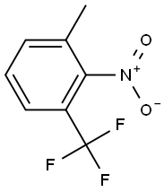 2-nitro-3-trifluoromethyltoluene Struktur