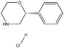 (R)-2-phenylmorpholine hydrochloride Struktur