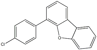 4-(4-chloro-phenyl)-dibenzofuran Struktur