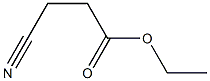 Ethyl 3-cyanopropanoate Struktur