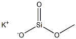 Potassium methyl silicate Struktur