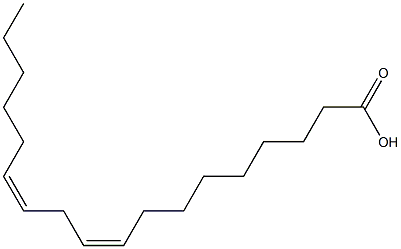 Linoleic acid Struktur