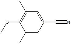 4-methoxy-3,5-dimethylbenzonitrile Struktur