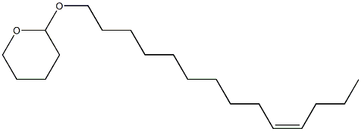 (Z)-Tetrahydro-2-(10-tetradecenyloxy)-2H-pyran Struktur