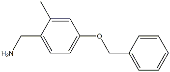 (4-Benzyloxy-2-methyl-phenyl)-methyl-amine Struktur