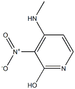 4-Methylamino-3-nitro-pyridin-2-ol Struktur