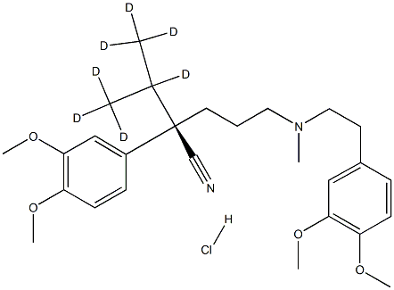 R-Verapamil-D7 HCL Struktur