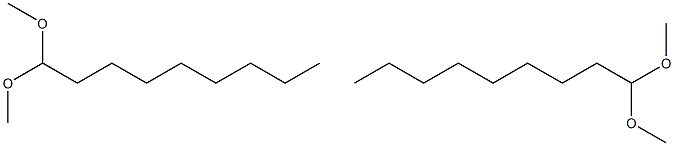 NONANAL DIMETHYL ACETAL nonanal dimethyl acetal Struktur